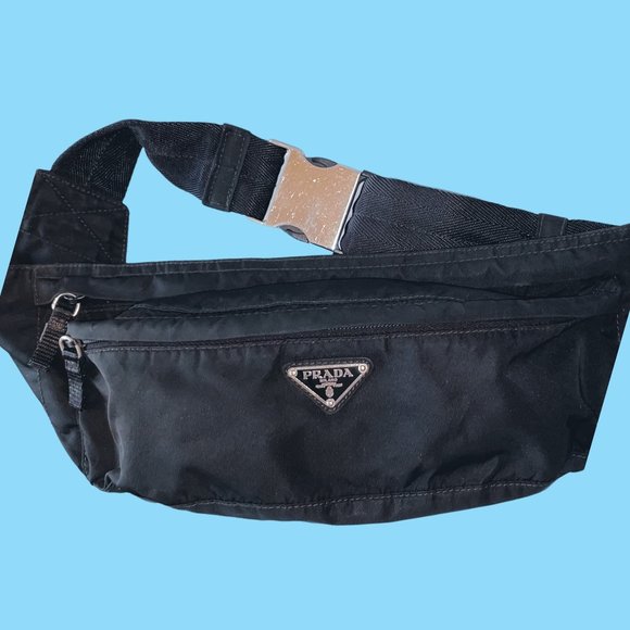 Prada Handbags - PRADA Double Zip Belt Bag